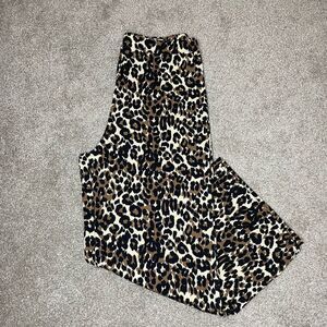 PrettyLittleThing Leopard Print Gauchos